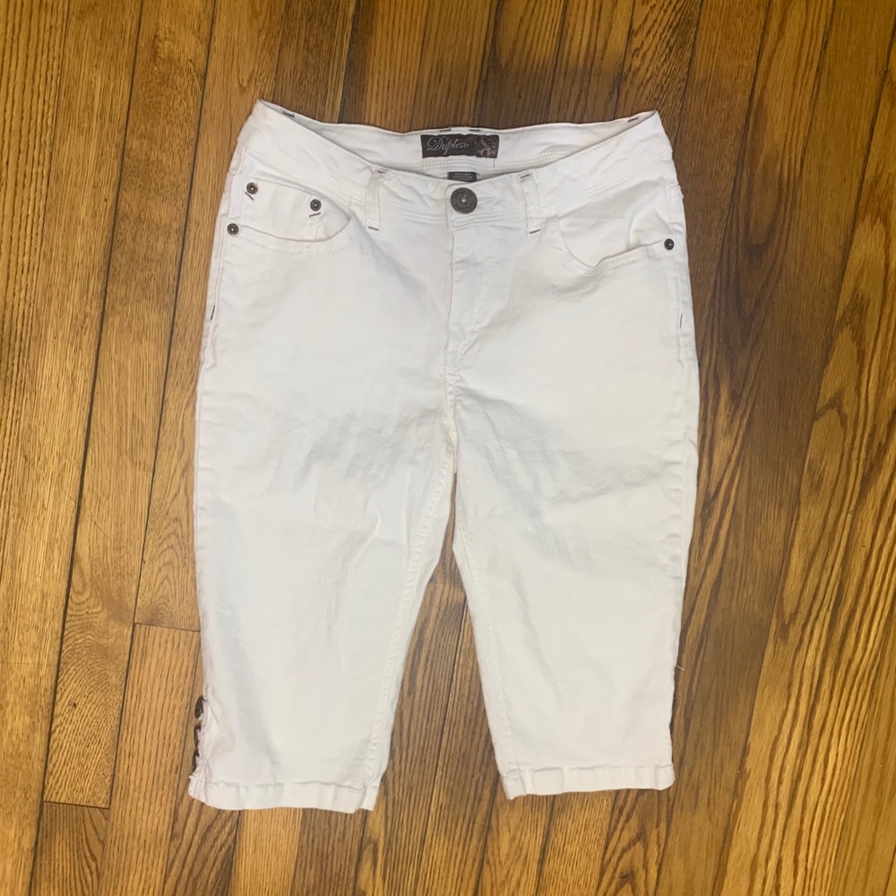 White Bermuda Shorts